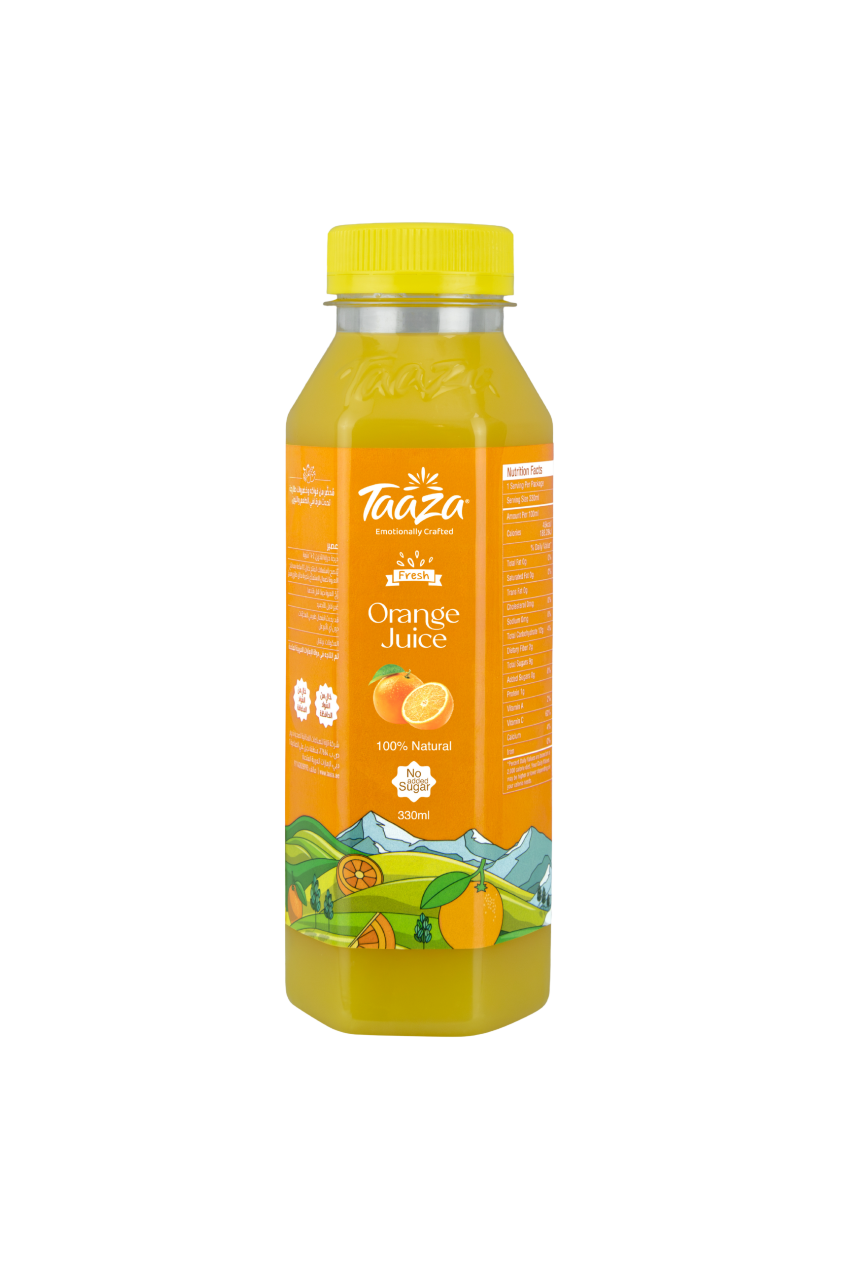 Taaza Beetroot Orange Juice 330 ml, UAE