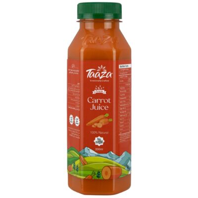 Taaza Carrot Juice 330 ml, UAE